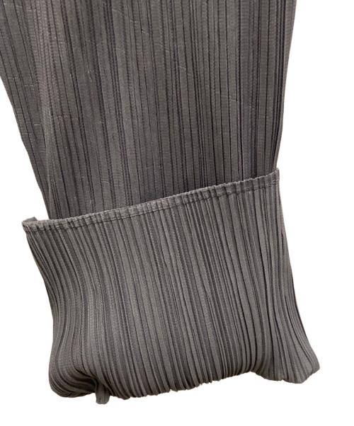 PLEATS PLEASE（プリーツプリーズ）PLEATS PLEASE (プリーツプリーズ) プリーツ加工 パンツ グレー サイズ:1の古着・服飾アイテム