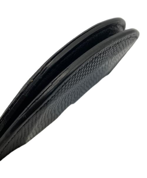 KAPTAIN SUNSHINE（キャプテンサンシャイン）KAPTAIN SUNSHINE (キャプテンサンシャイン) Round Wallet Mid ブラックの古着・服飾アイテム