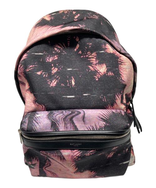 Saint Laurent Paris（サンローランパリ）Saint Laurent Paris (サンローランパリ) CITY BACKPACK ピンクの古着・服飾アイテム
