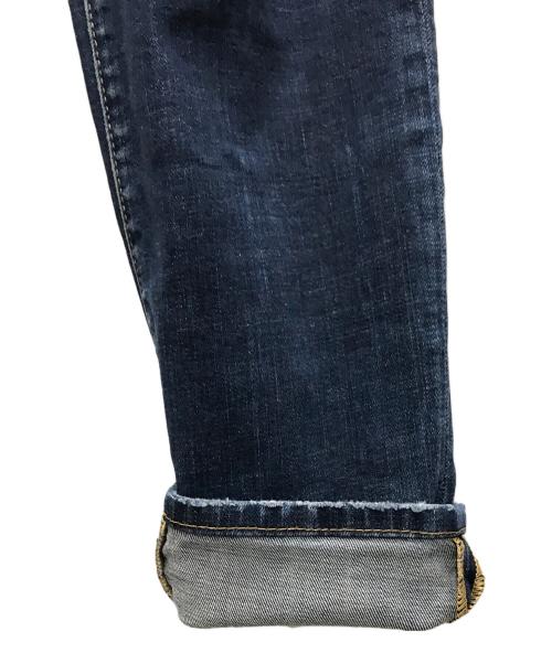 DSQUARED2（ディースクエアード）DSQUARED2 (ディースクエアード) ジェニファー クロップドジーンズ インディゴ サイズ:42の古着・服飾アイテム