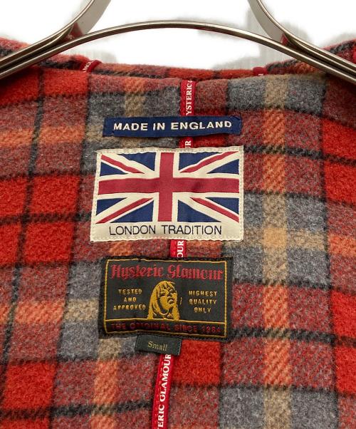 Hysteric Glamour（ヒステリックグラマー）Hysteric Glamour (ヒステリックグラマー) ダッフルコート オレンジ サイズ:Sの古着・服飾アイテム