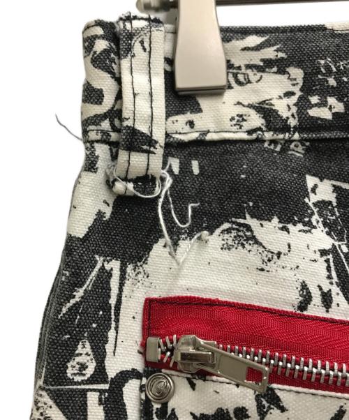 DOGPILE（ドッグパイル）dogpile (ドッグパイル) ロックスターコラージュボンテージパンツ ブラック サイズ:34の古着・服飾アイテム