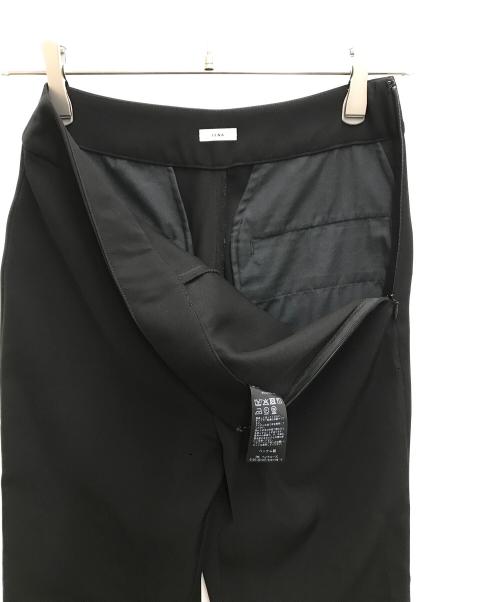 IENA（イエナ）IENA (イエナ) ツイルフレアパンツ ブラック サイズ:34の古着・服飾アイテム