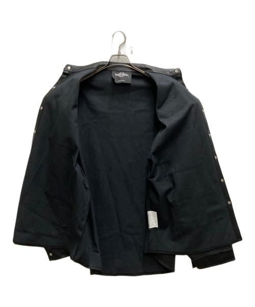 pinkspink（ピンクスピンク）PINKSPINK (ピンクスピンク) エコレザージャケット ブラック サイズ:Lの古着・服飾アイテム