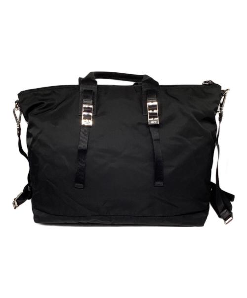 PRADA（プラダ）PRADA (プラダ) ナイロン2WAYバッグ ブラックの古着・服飾アイテム
