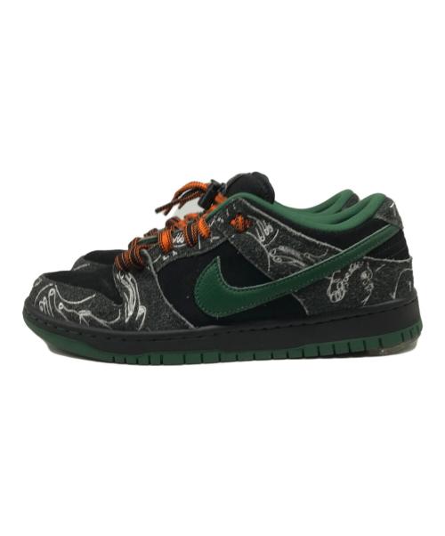 NIKE（ナイキ）NIKE (ナイキ) DUNK Low There SKATEBOARDS ブラック×グリーン サイズ:US 9の古着・服飾アイテム