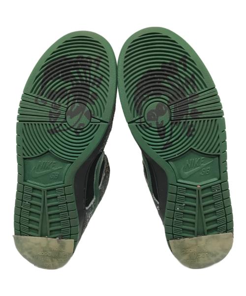 NIKE（ナイキ）NIKE (ナイキ) DUNK Low There SKATEBOARDS ブラック×グリーン サイズ:US 9の古着・服飾アイテム