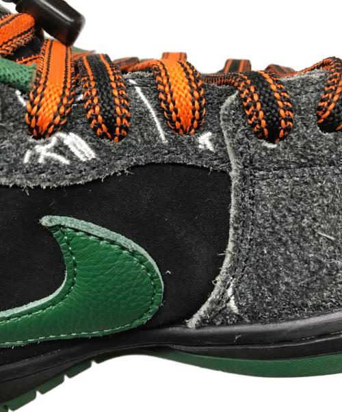 NIKE（ナイキ）NIKE (ナイキ) DUNK Low There SKATEBOARDS ブラック×グリーン サイズ:US 9の古着・服飾アイテム