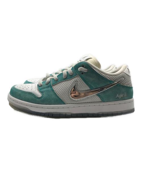 NIKE SB（ナイキエスビー）NIKE SB (ナイキエスビー) APRIL SKATEBOARDS (エイプリル・スケートボード) Dunk Low Pro QS ブルー サイズ:26.5cmの古着・服飾アイテム