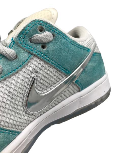 NIKE SB（ナイキエスビー）NIKE SB (ナイキエスビー) APRIL SKATEBOARDS (エイプリル・スケートボード) Dunk Low Pro QS ブルー サイズ:26.5cmの古着・服飾アイテム