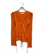 RENATA BRENHAレナータブレニャ）の古着「RITA CARDIGAN」｜オレンジ