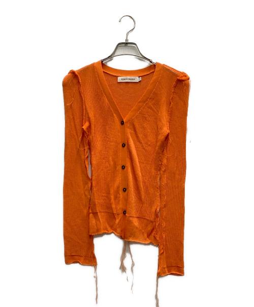 RENATA BRENHA（レナータブレニャ）renata brenha (レナータブレニャ) RITA CARDIGAN オレンジ サイズ:Sの古着・服飾アイテム
