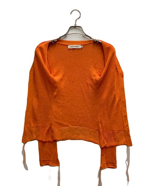 RENATA BRENHA（レナータブレニャ）renata brenha (レナータブレニャ) RITA CARDIGAN オレンジ サイズ:Sの古着・服飾アイテム