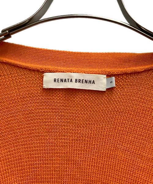 RENATA BRENHA（レナータブレニャ）renata brenha (レナータブレニャ) RITA CARDIGAN オレンジ サイズ:Sの古着・服飾アイテム