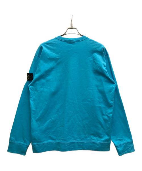 STONE ISLAND（ストーンアイランド）STONE ISLAND (ストーンアイランド) Logo Patch Sweatshirt ブルー サイズ:Lの古着・服飾アイテム