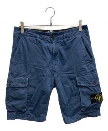 STONE ISLAND（ストーンアイランド）の古着「ガーメントダイカーゴショーツ」｜ネイビー