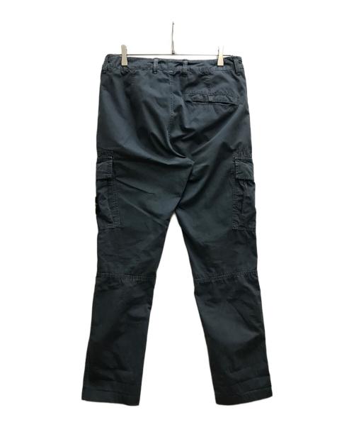 STONE ISLAND（ストーンアイランド）STONE ISLAND (ストーンアイランド) OLD EFFECT CARGO PANTS ネイビー サイズ:76cm (W30)の古着・服飾アイテム