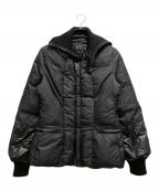 MONCLER×Y'sモンクレール×ワイズ）の古着「切替ダウンジャケット」｜ブラック