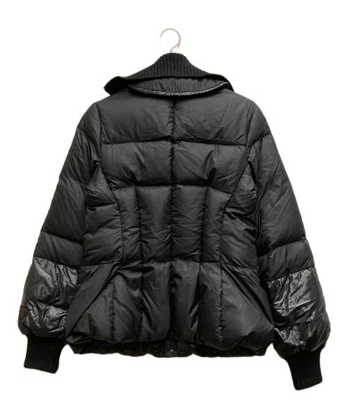 MONCLER（モンクレール）MONCLER (モンクレール) Y's (ワイズ) 切替ダウンジャケット ブラック サイズ:4の古着・服飾アイテム