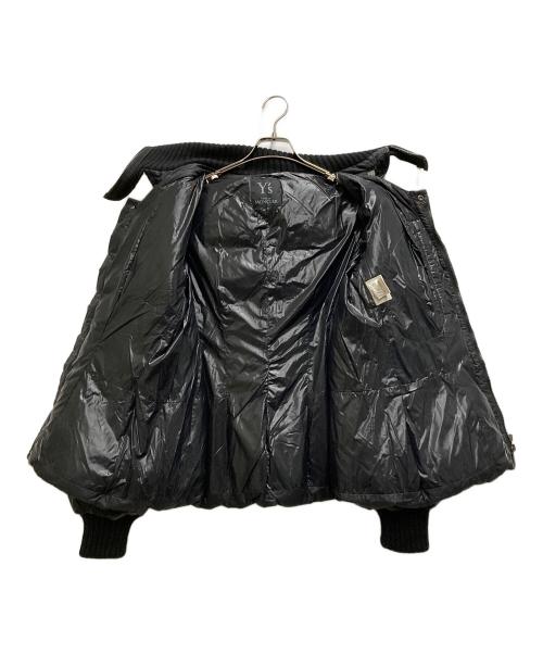 MONCLER（モンクレール）MONCLER (モンクレール) Y's (ワイズ) 切替ダウンジャケット ブラック サイズ:4の古着・服飾アイテム