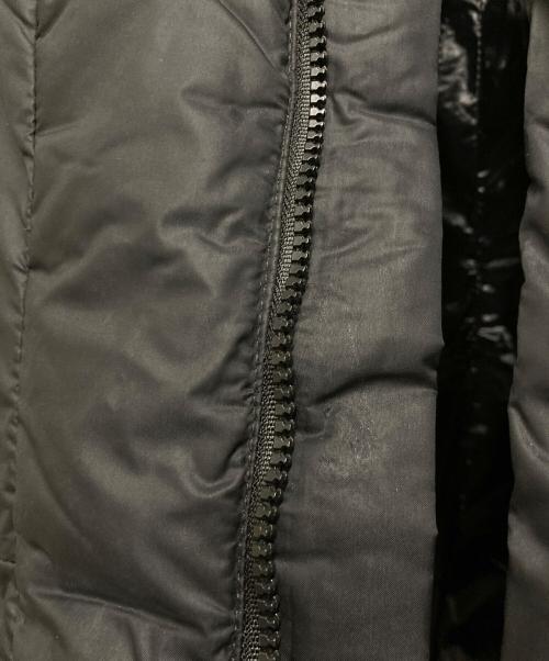 MONCLER（モンクレール）MONCLER (モンクレール) Y's (ワイズ) 切替ダウンジャケット ブラック サイズ:4の古着・服飾アイテム