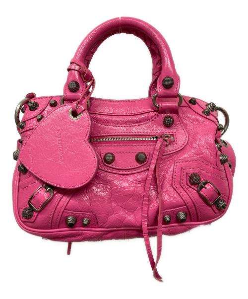 BALENCIAGA（バレンシアガ）BALENCIAGA (バレンシアガ) NEO CAGOLE S ピンクの古着・服飾アイテム