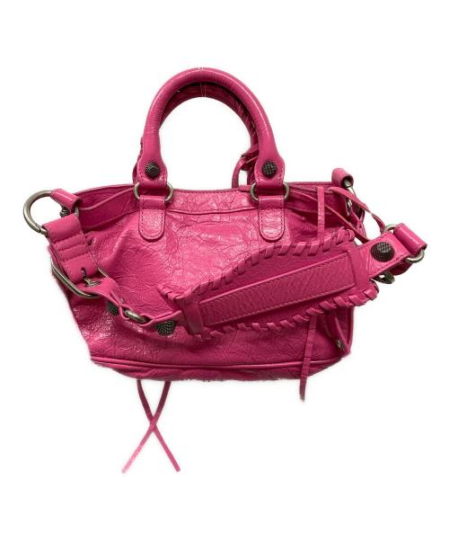 BALENCIAGA（バレンシアガ）BALENCIAGA (バレンシアガ) NEO CAGOLE S ピンクの古着・服飾アイテム