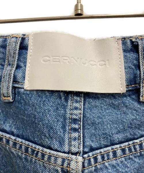 CERUNCCI（チェルヌッチ）CERUNCCI (チェルヌッチ) Multi Cargo Pocket Jeans インディゴ サイズ:6の古着・服飾アイテム