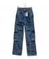 CERUNCCI（チェルヌッチ）の古着「Multi Cargo Pocket Jeans」｜インディゴ