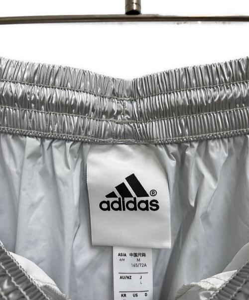 adidas（アディダス）adidas (アディダス) Teamgeist オーバーサイズ トラックパンツ シルバー サイズ:Ｌの古着・服飾アイテム