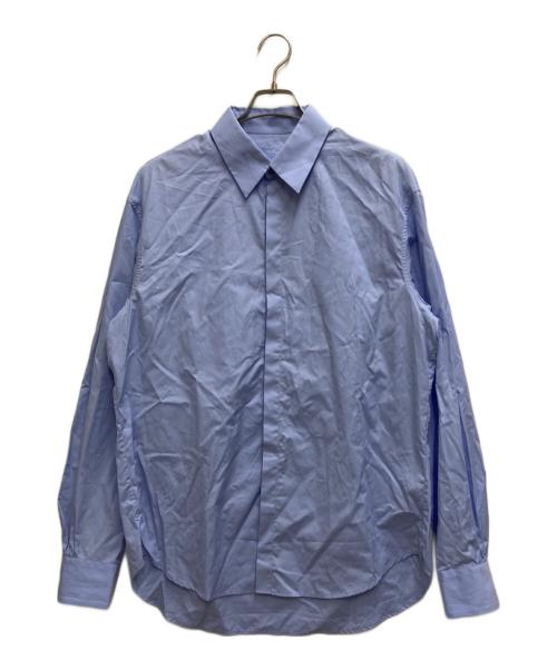 BOURRIENNE PARIS X（ブリエンヌ・パリ・ディス）Bourrienne Paris X (ブリエンヌ・パリ・ディス) シャツ ブルー サイズ:Lの古着・服飾アイテム