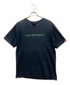 OAKLEYオークリー）の古着「90sロゴプリントTシャツ」｜ネイビー