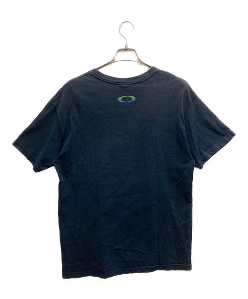 OAKLEY（オークリー）OAKLEY (オークリー) 90sロゴプリントTシャツ ネイビー サイズ:Lの古着・服飾アイテム