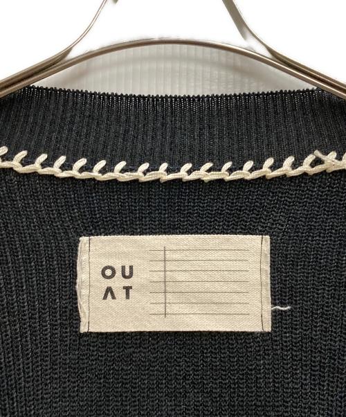 OUAT（オーユーエーティー）OUAT (オーユーエーティー) OFFICE CARDIGAN ブラック サイズ:3の古着・服飾アイテム