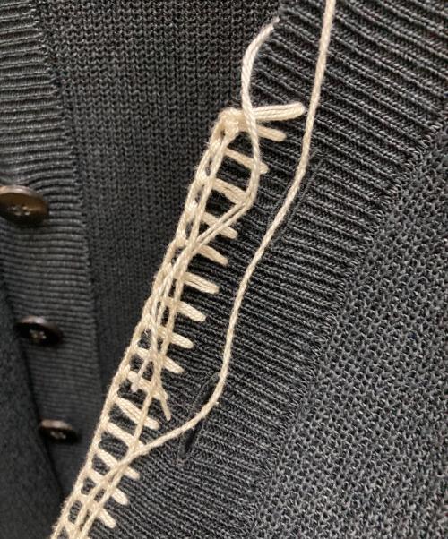 OUAT（オーユーエーティー）OUAT (オーユーエーティー) OFFICE CARDIGAN ブラック サイズ:3の古着・服飾アイテム