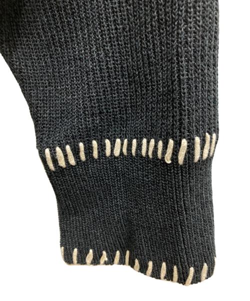 OUAT（オーユーエーティー）OUAT (オーユーエーティー) OFFICE CARDIGAN ブラック サイズ:3の古着・服飾アイテム