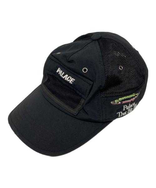 PALACE（パレス）PALACE (パレス) THAT`S BIG EH SHELL 5-PANEL HAT ブラックの古着・服飾アイテム