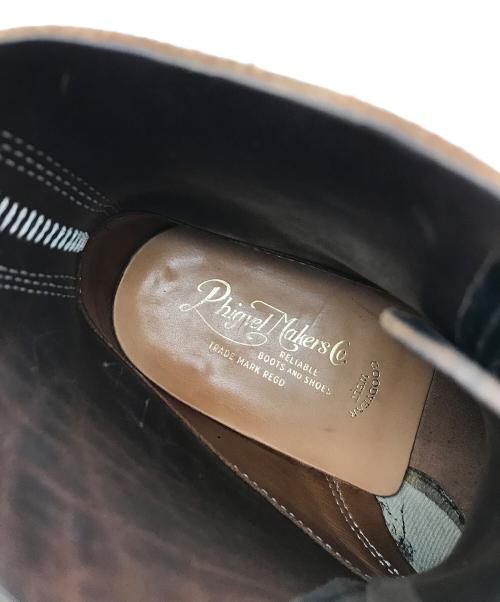 PHIGVEL MAKERS（フィグベルマーカーズ）PHIGVEL MAKERS (フィグベルマーカーズ) 8ホールサービスブーツ ブラック サイズ:SIZE 不明(26.5~27cm相当)の古着・服飾アイテム