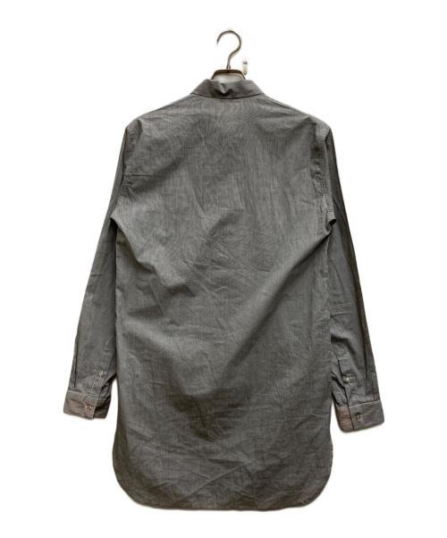 JIL SANDER（ジルサンダー）JIL SANDER (ジルサンダー) プルオーバーロングシャツ ブルー サイズ:40の古着・服飾アイテム