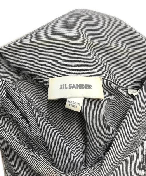 JIL SANDER（ジルサンダー）JIL SANDER (ジルサンダー) プルオーバーロングシャツ ブルー サイズ:40の古着・服飾アイテム