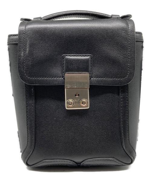 3.1 phillip lim（スリーワンフィリップリム）3.1 phillip lim (スリーワンフィリップリム) レザースクエアショルダーバッグの古着・服飾アイテム