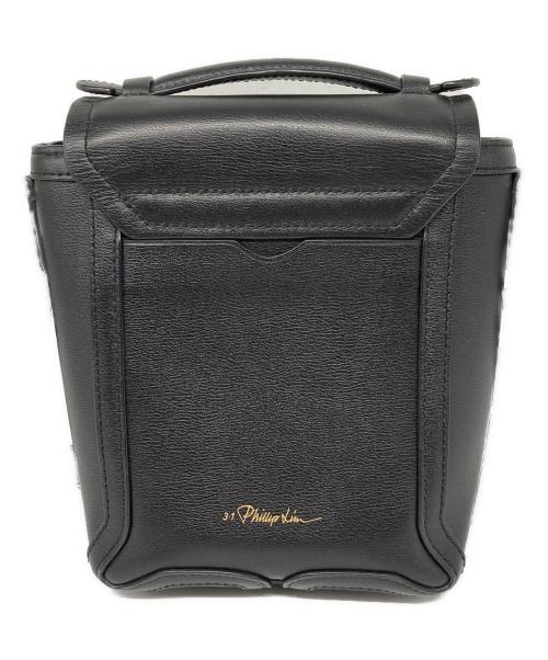 3.1 phillip lim（スリーワンフィリップリム）3.1 phillip lim (スリーワンフィリップリム) レザースクエアショルダーバッグの古着・服飾アイテム