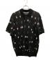 WACKO MARIA（ワコマリア）の古着「DIAMOND JACQUARD KNIT POLO SHIRT」｜ブラック