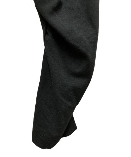 HELMUT LANG（ヘルムートラング）HELMUT LANG (ヘルムートラング) ドレープミディドレス ブラック サイズ:Sの古着・服飾アイテム