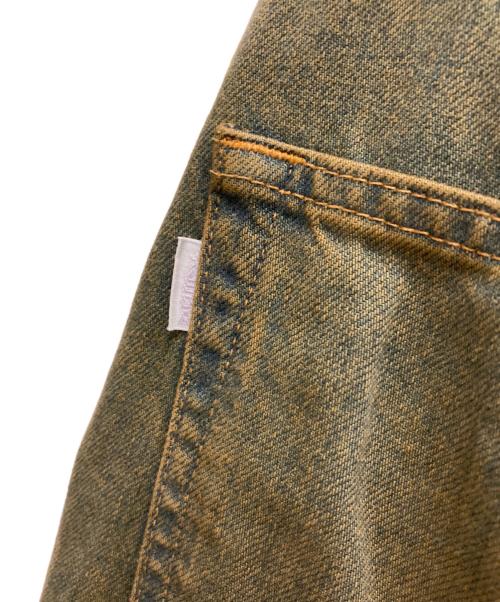 jieda（ジエダ）Jieda (ジエダ) DRAPE OVER DENIM PANTS ネイビー サイズ:2の古着・服飾アイテム