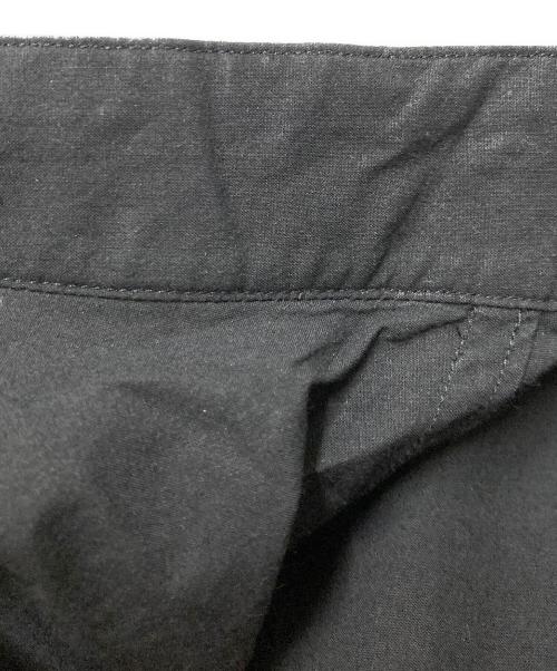 SOWBOW（ソウボウ）SOWBOW (ソウボウ) FRONT TUCK PULLOVER SHIRTS ブラック サイズ:3の古着・服飾アイテム