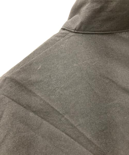 SOWBOW（ソウボウ）SOWBOW (ソウボウ) FRONT TUCK PULLOVER SHIRTS ブラック サイズ:3の古着・服飾アイテム