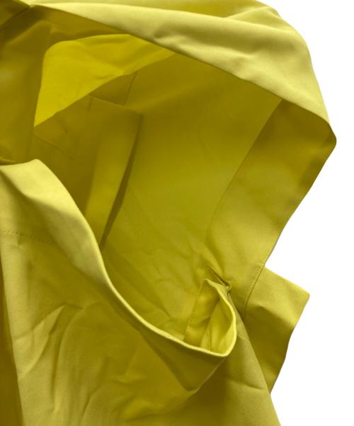 132 5. ISSEY MIYAKE（132 5. イッセイ ミヤケ）132 5. ISSEY MIYAKE (132 5. イッセイ ミヤケ) アシンメトリーボタンブラウス イエロー サイズ:3の古着・服飾アイテム