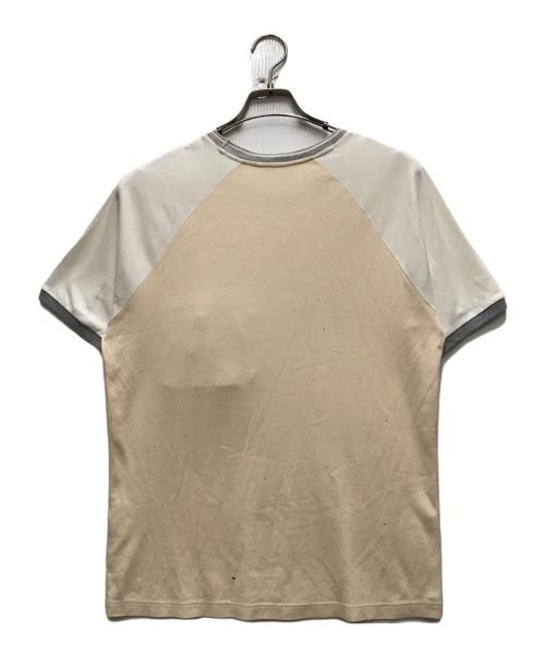 PRADA SPORTS（プラダスポーツ）PRADA SPORTS (プラダスポーツ) ラグランS/S TEE ベージュ サイズ:Mの古着・服飾アイテム