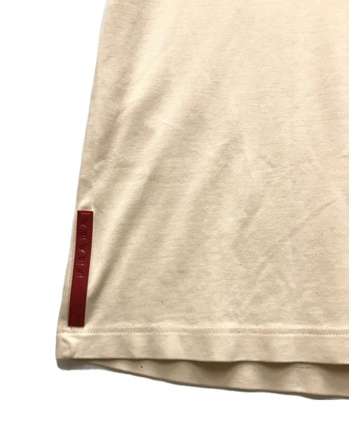 PRADA SPORTS（プラダスポーツ）PRADA SPORTS (プラダスポーツ) ラグランS/S TEE ベージュ サイズ:Mの古着・服飾アイテム